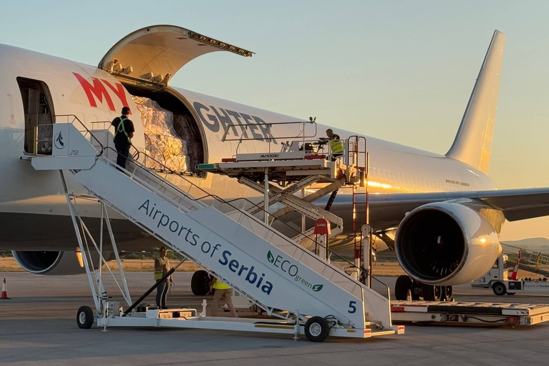 Niški aerodrom pomera granice: Proboj kargo prevoza