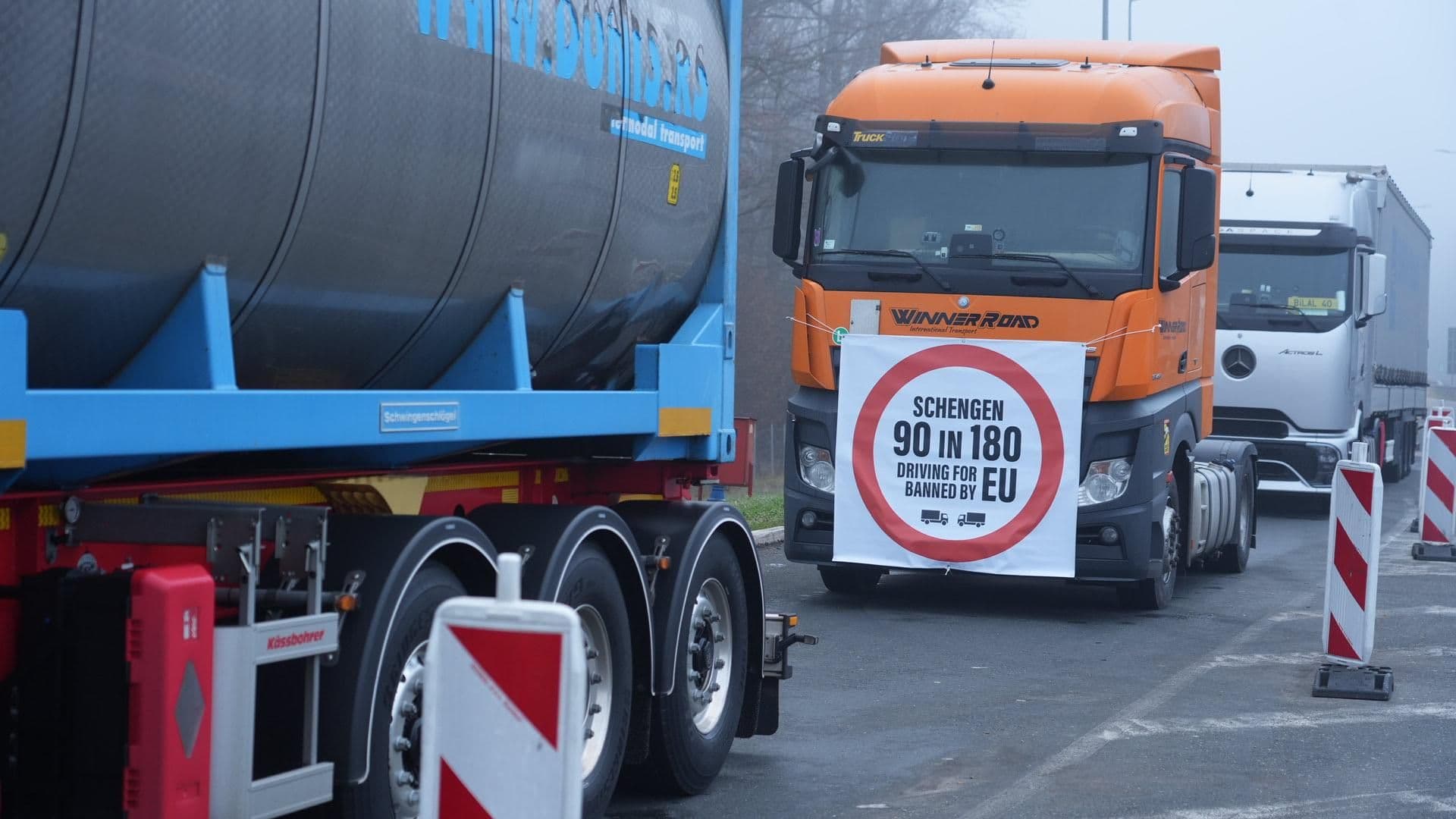  Crnogorci i Makedonci se povukli, prevoznici iz Srbije i BiH nastavljaju blokade?