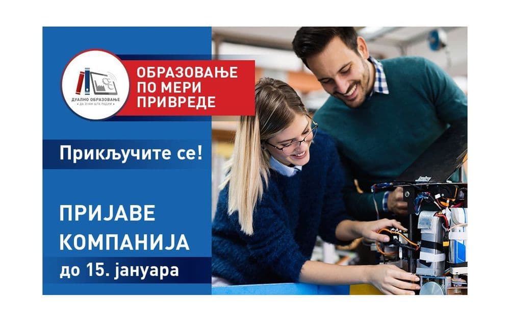 Poslodavci, prijavite se: Novi ciklus programa dualnog obrazovanja