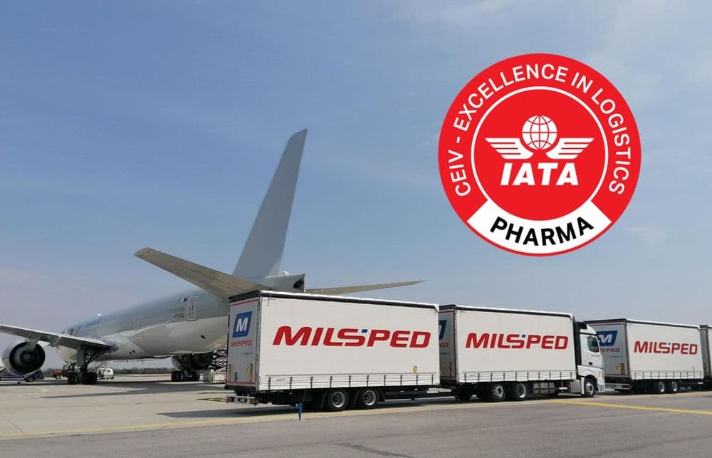 Milšped jedini nosilac IATA CEIV Pharma sertifikata u Srbiji