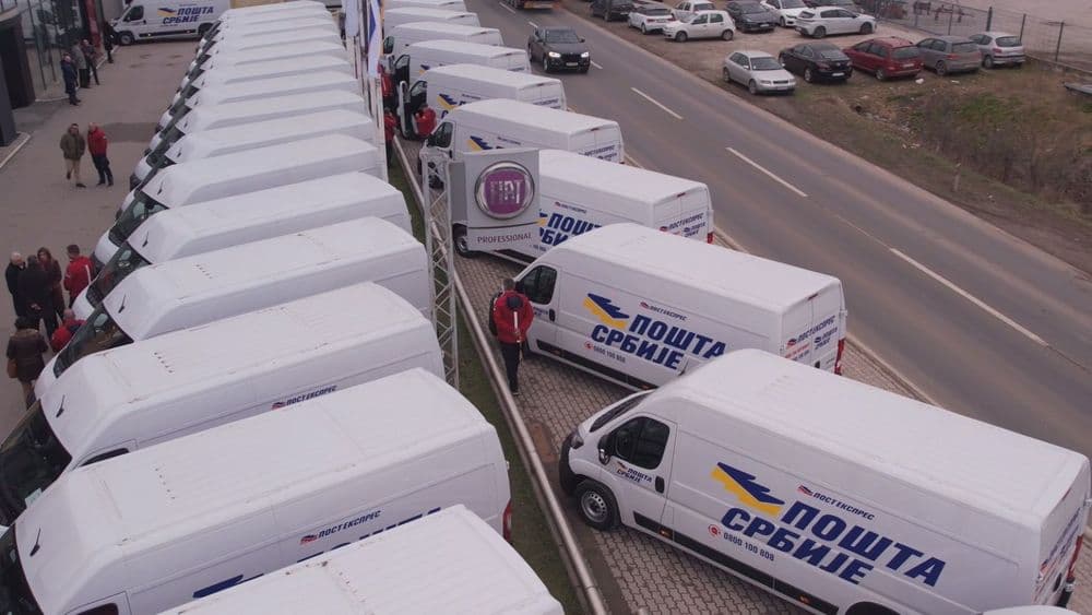 Nije free nego e-combi shipping: Pošta Srbije se pojačala sa još 100 e-vozila