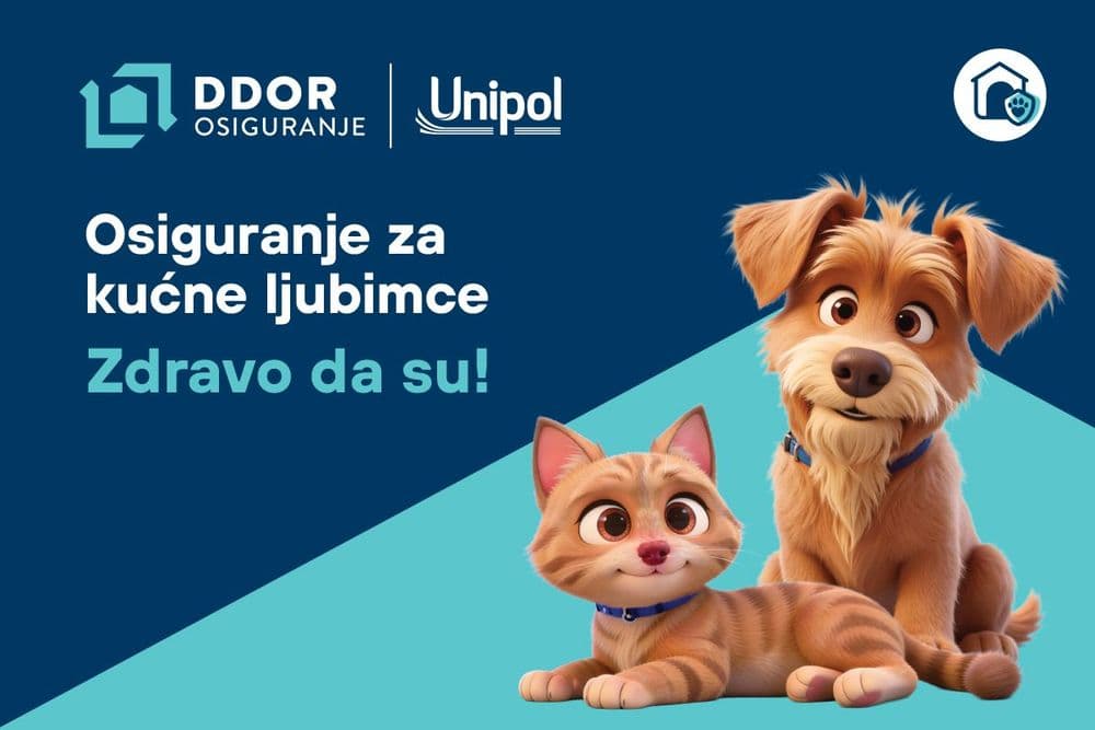 Osiguranje kućnih ljubimaca - novi proizvod DDOR-a