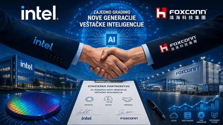 Fokskon i Intel se udružuju: Veštačka inteligencije sledeće generacije