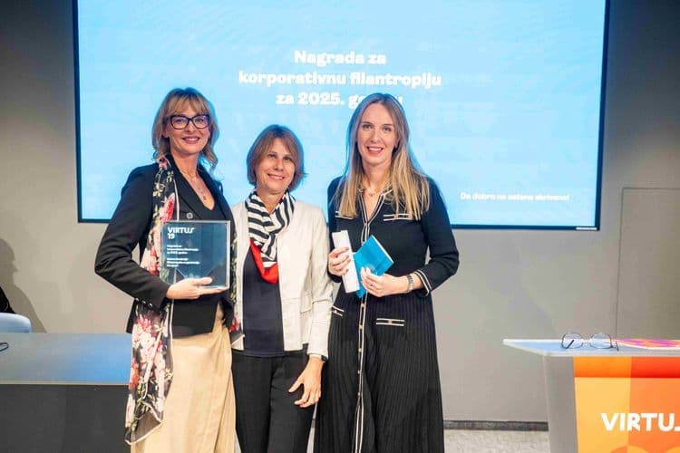 Peto VIRTUS priznanje za Banca Intesa