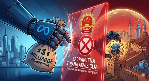 Nastavlja se rat za AI: Kina blokirala Metinu kupovinu Manusa