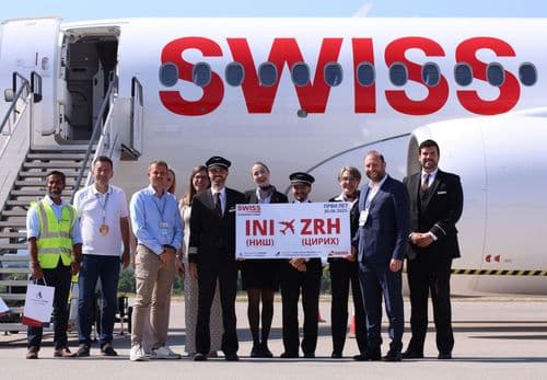 Swiss ponovo leti za Niš: Sa Konstantina Velikog dvaput nedeljno za Cirih