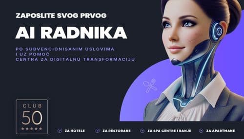 PKS subvencioniše program podrške AI transformacije turističkog sektora