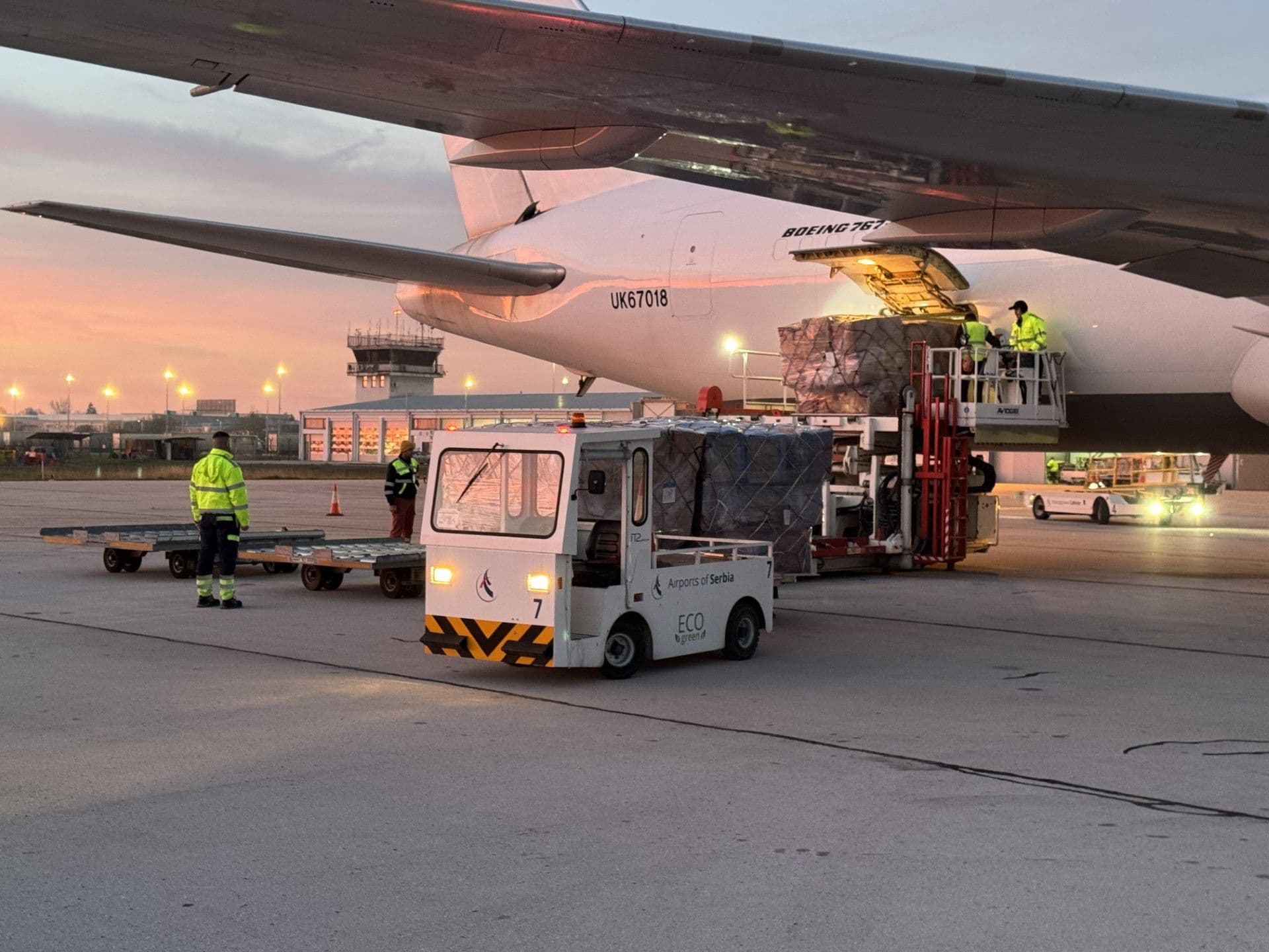Nova stranica za istoriju aerodroma u Nišu: Godišnji rekord kargo transporta
