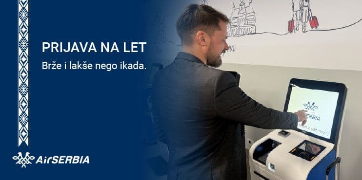 Er Srbija uvodi samouslužne automate za prijavu na let i predaju prtljaga