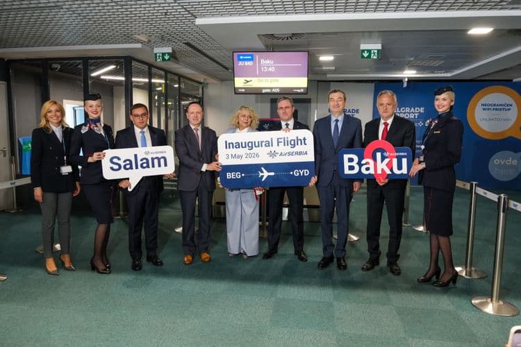 Beograd i Baku povezani direktnim letom Er Srbije