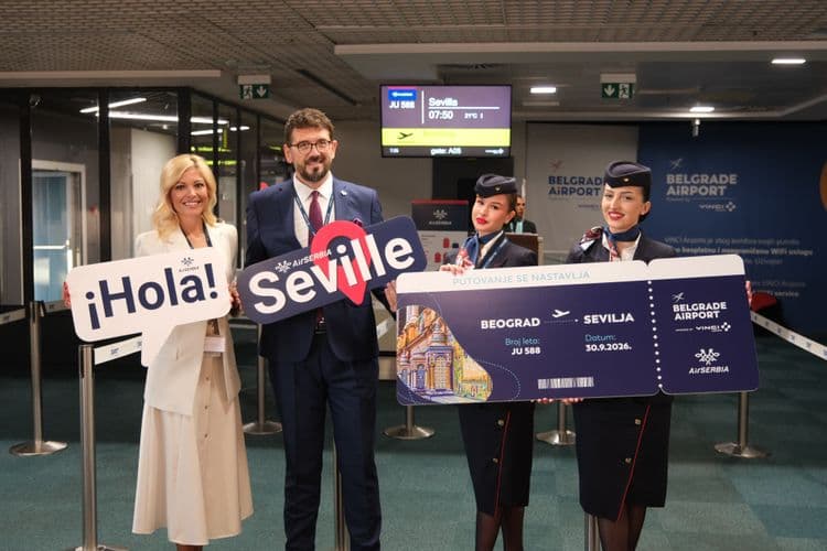 Iz Beograda direktno za Sevilju: Nova linija Er Srbije