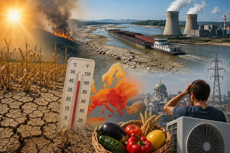 Evropa na ivici energetskog i prehrambenog udara: Kako ekstremne vrućine i suša pogađaju privredu i građane