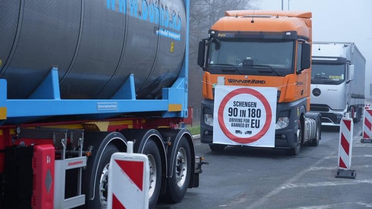 Resetovanje EES: Kamiondžijama se brišu dani u Šengenu?