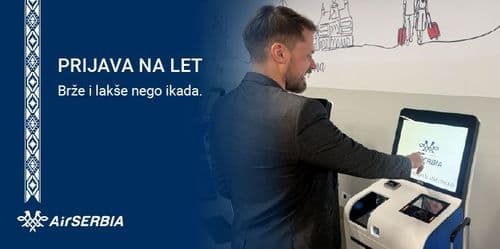 Er Srbija uvodi samouslužne automate za prijavu na let i predaju prtljaga